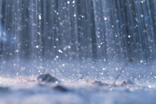 agua de lluvia
