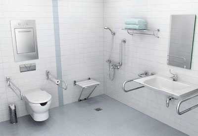 Cómo implementar un baño seguro para minusválidos?