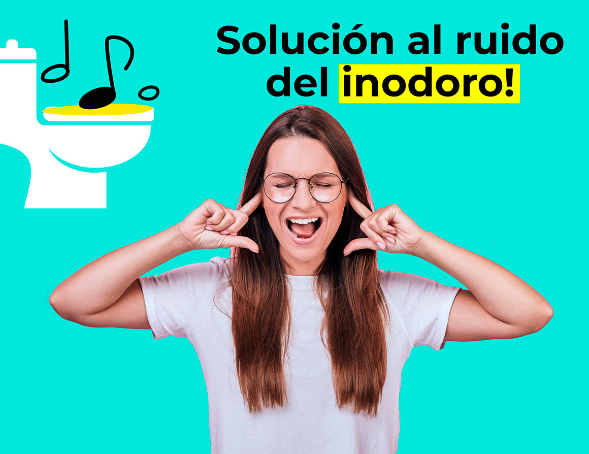 ¿Cómo eliminar el ruido del inodoro o váter? La Solución!